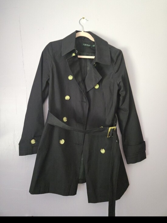 Ralph Lauren Jackets & Blazers - Ralph Lauren MED Navy Trench Coat